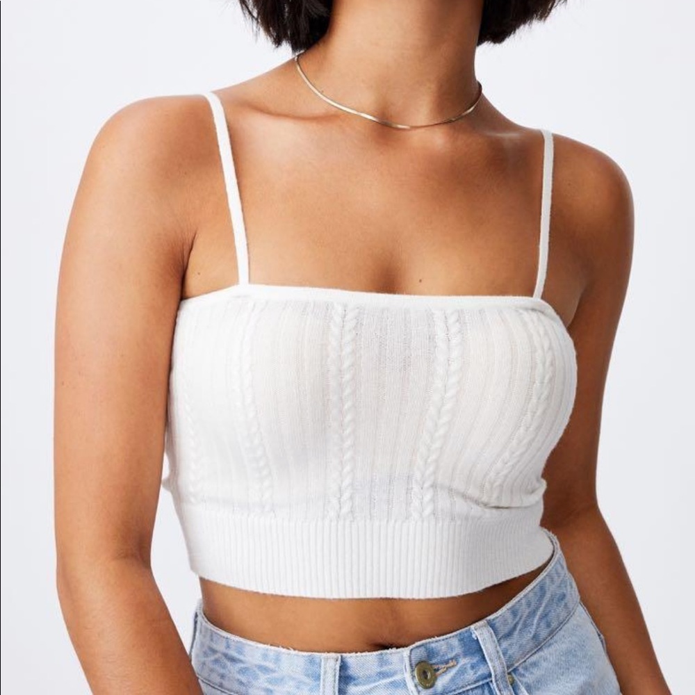 Cotton On Cable Crop Cami